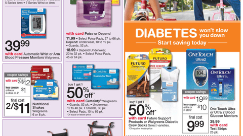Walgreens 'Diabetes' Feature